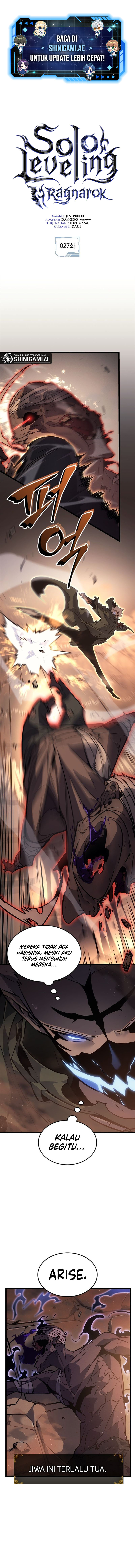 Solo Leveling : Ragnarok Chapter 27 page 0